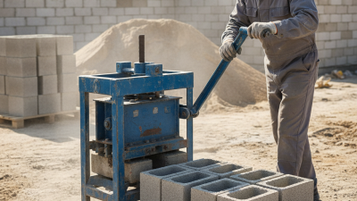 Top 10 Benefits of Using a Manual Block Machine for Construction Projects?