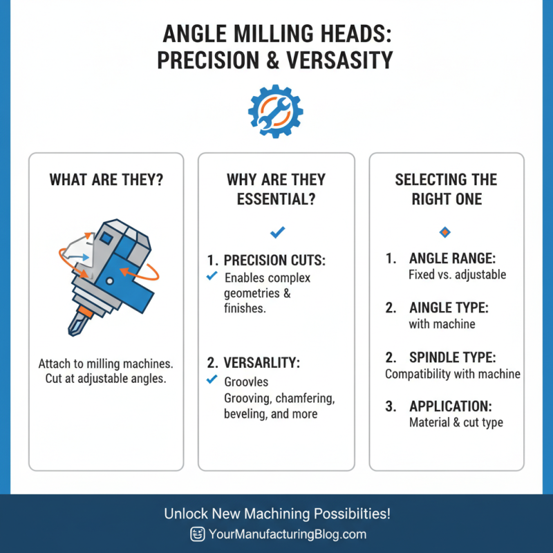 How to Choose the Right Angle Milling Head for Your Needs?