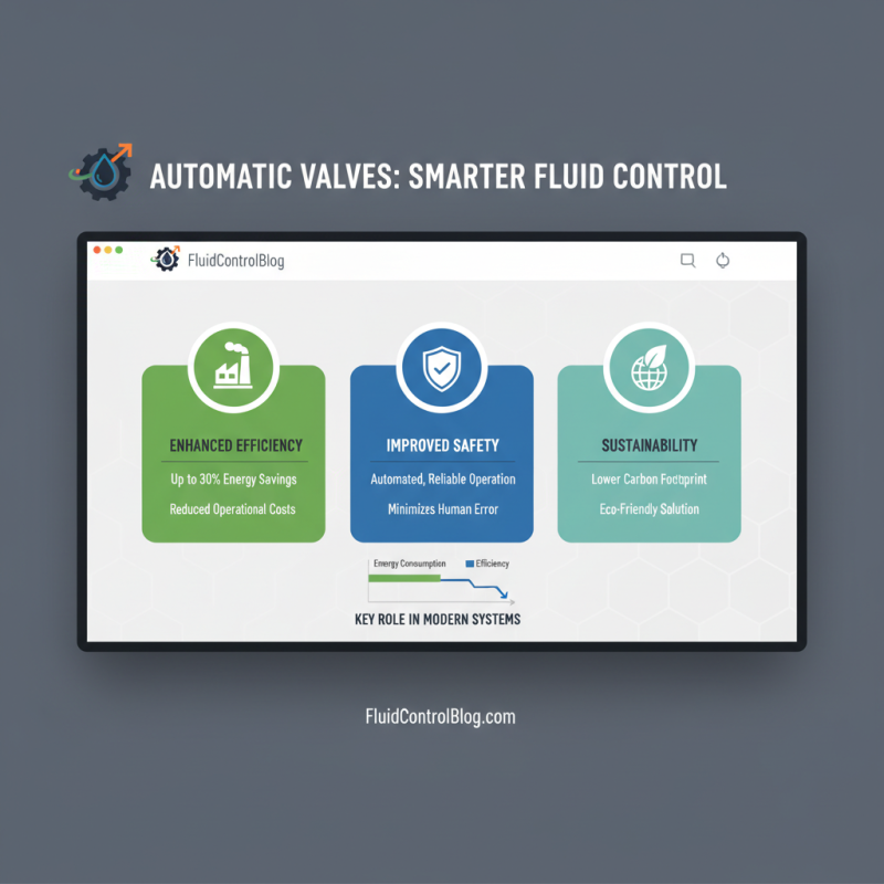 Why Should You Choose Automatic Valves for Your System?
