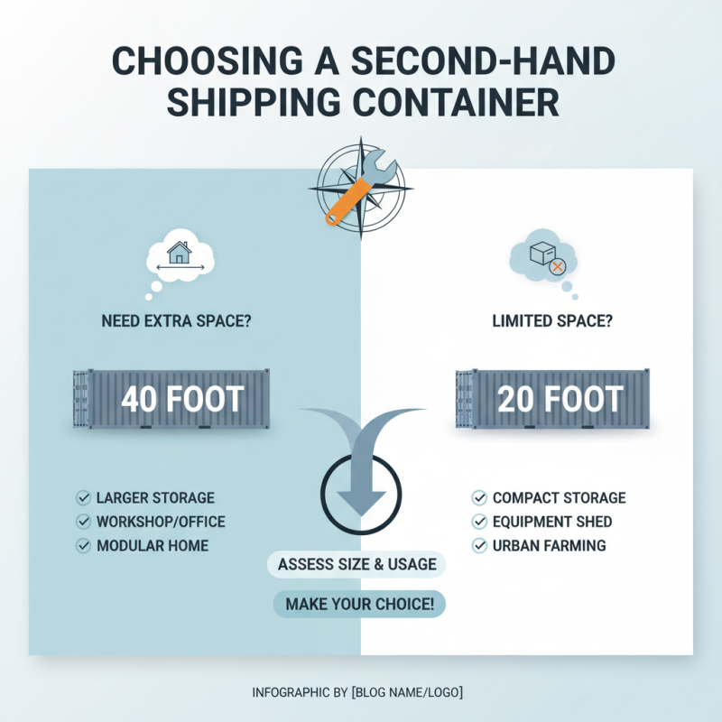 Top 10 Tips for Choosing Second Hand Shipping Containers for Your Needs?