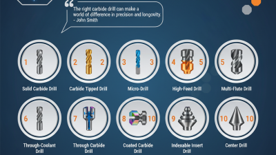 Top 10 Carbide Drill Types for Enhanced Performance and Durability?
