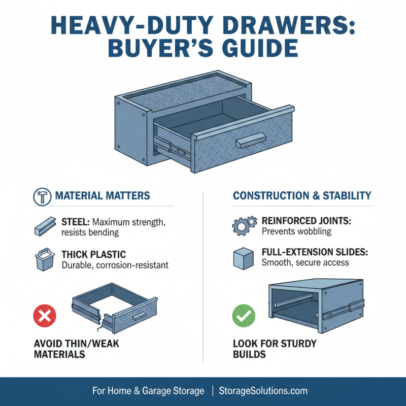 2026 Best Heavy Duty Drawers for Home and Garage Use?