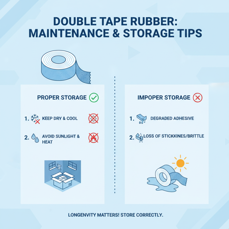 How to Use Double Tape Rubber Effectively for Your Projects?