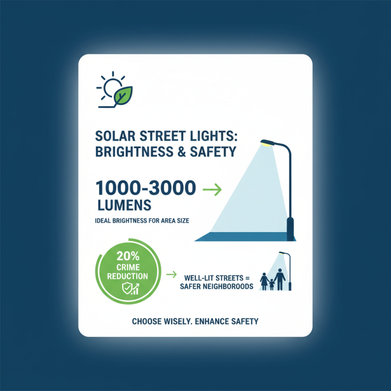 2026 Best Solar Street Light Options for Your Needs?