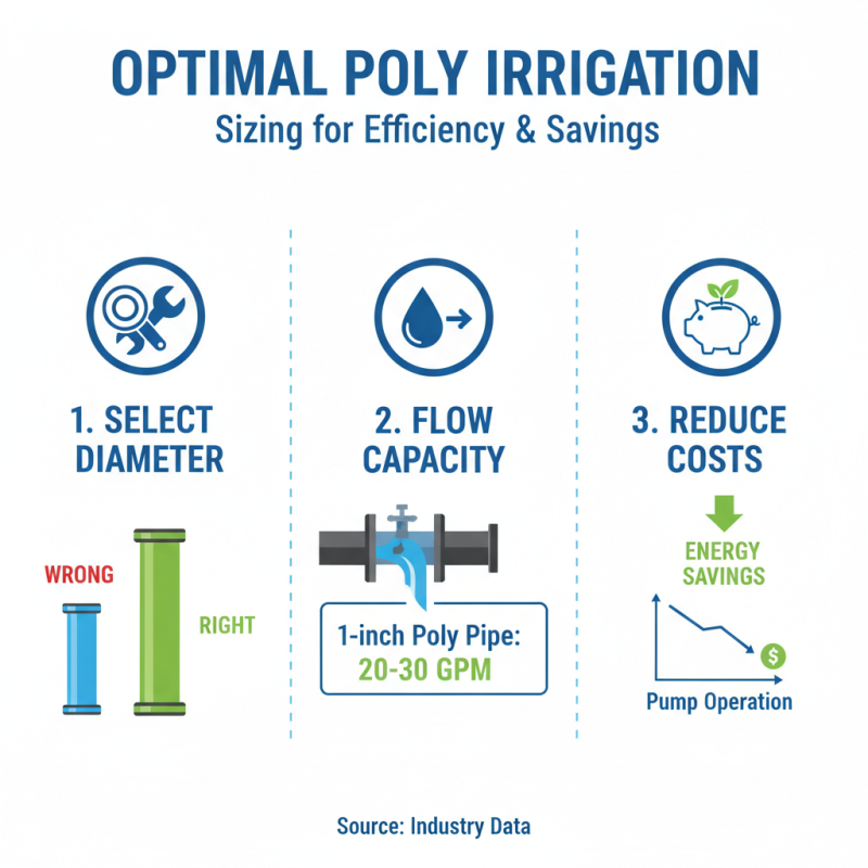 How to Use Poly Pipe for Efficient Irrigation Systems?