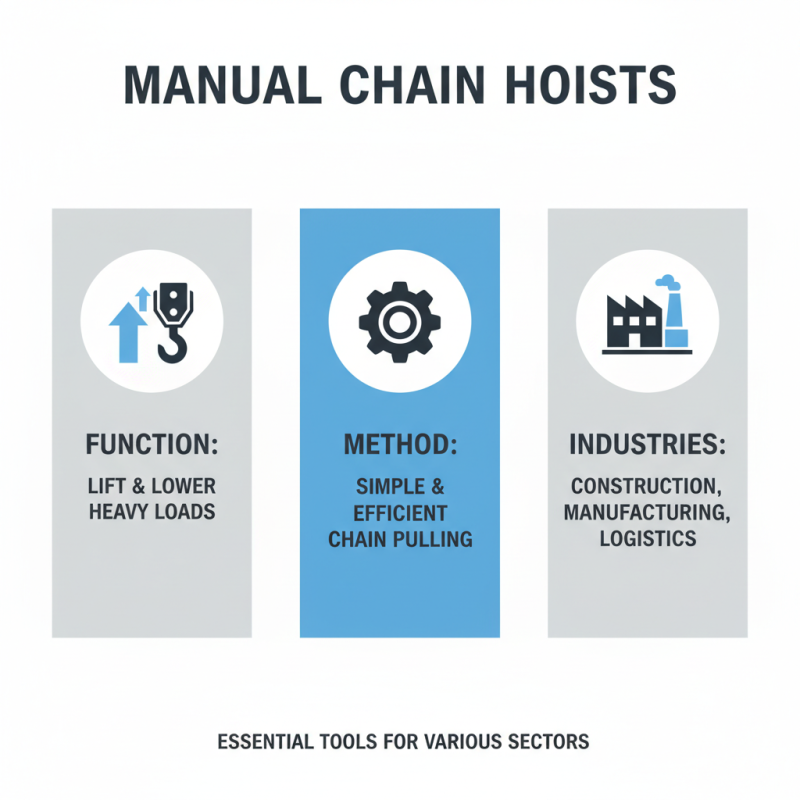 What is a Manual Chain Hoist and How Does It Work?