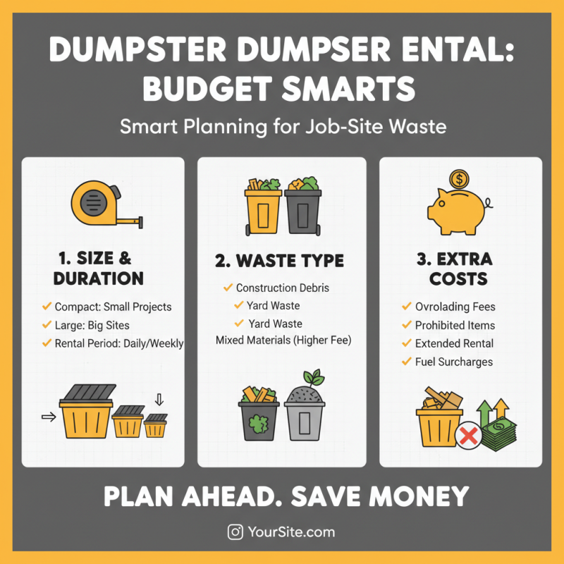 2026 How to Choose the Right Jobsite Dumpsters for Your Project?