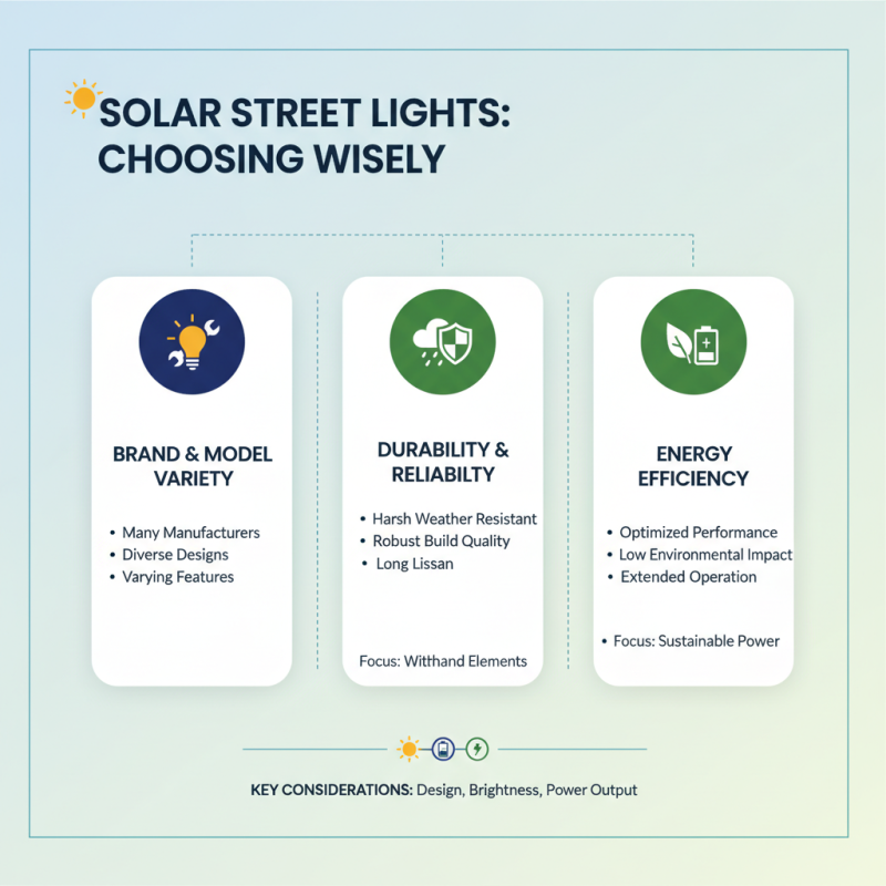 2026 Best Solar Street Light Options for Your Needs?
