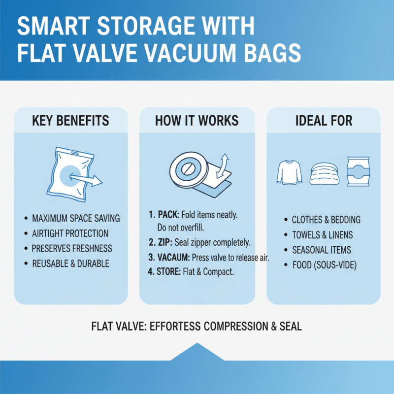 How to Use Vacuum Zipper Bag With Flat Valve Effectively?