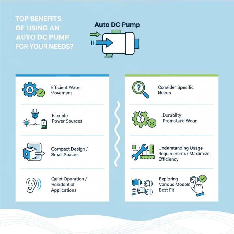 Top Benefits of Using an Auto DC Pump for Your Needs?