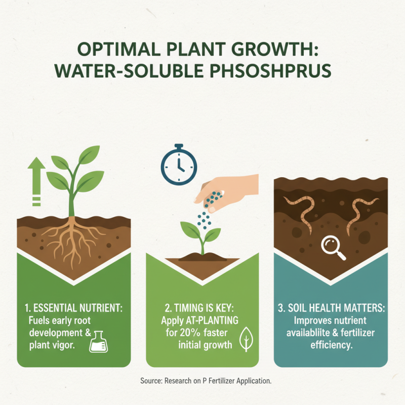Why Choose Water Soluble P Fertilizer for Optimal Plant Growth?