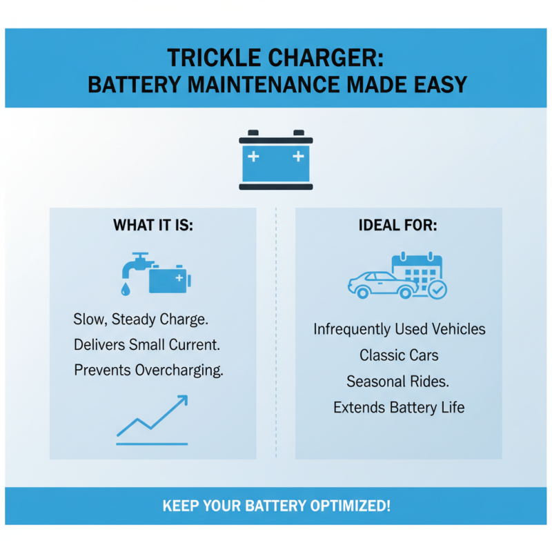 How to Use a Car Battery Trickle Charger Effectively?