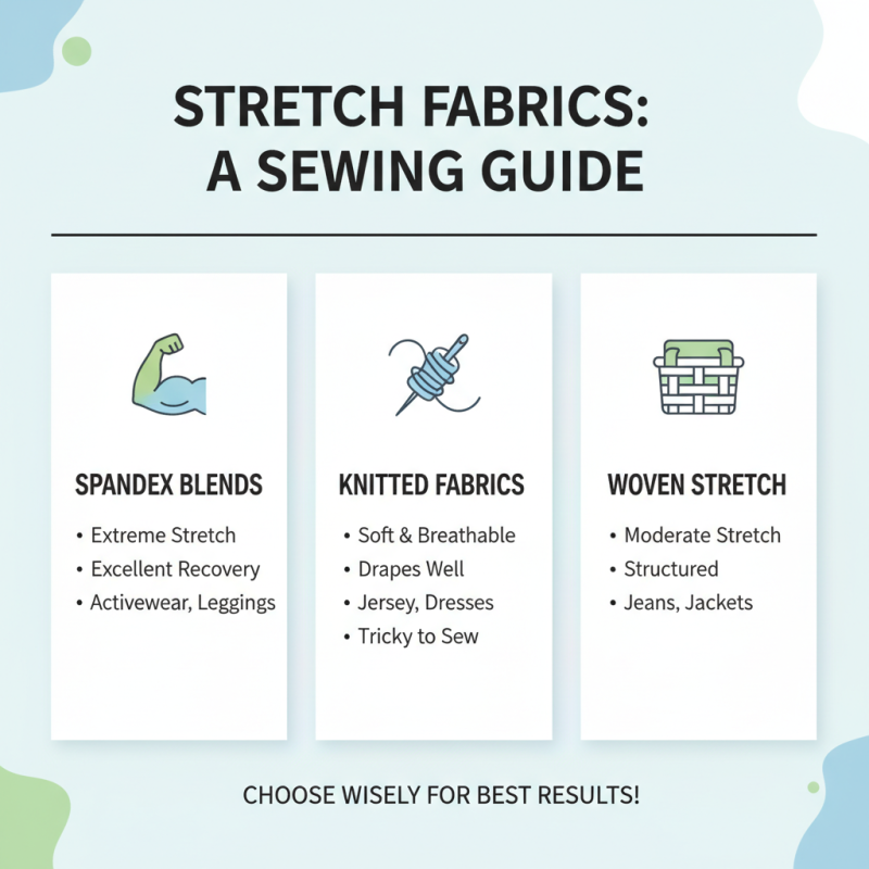 How to Choose the Right Stretch Fabric for Your Projects?
