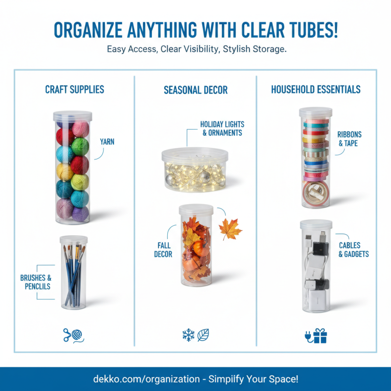 Top 10 Uses for Large Diameter Clear Plastic Tubes in Everyday Life?