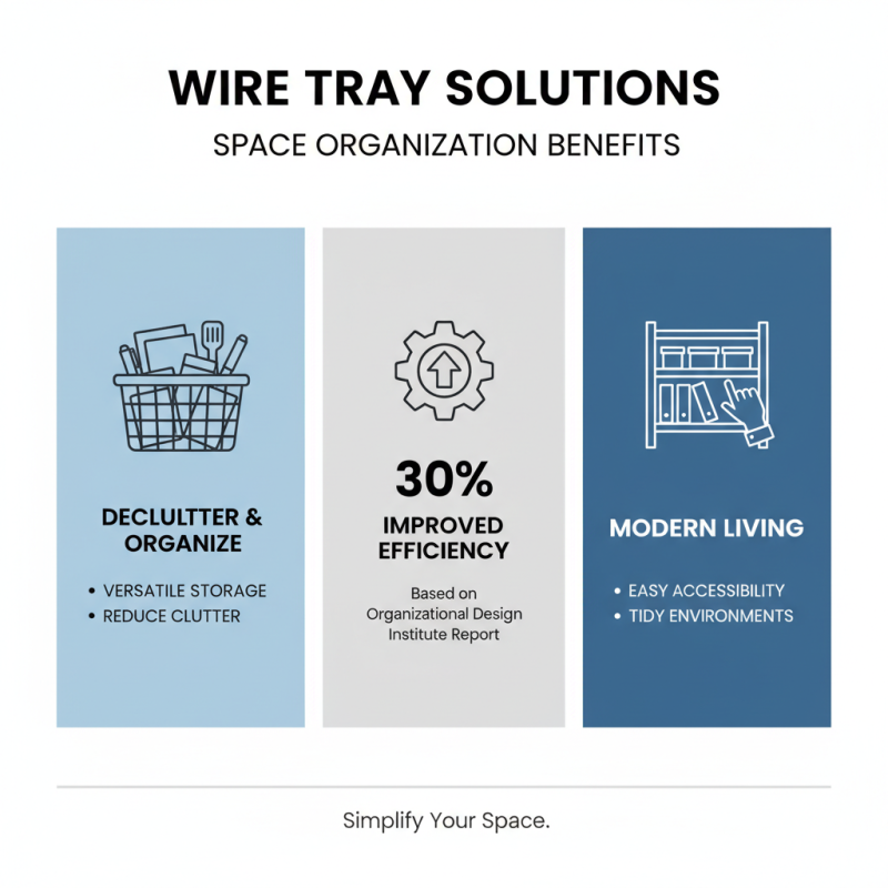 2026 How to Organize Your Space with Wire Tray Solutions?