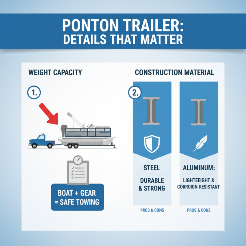 How to Choose the Right Pontoon Trailer for Your Boat?