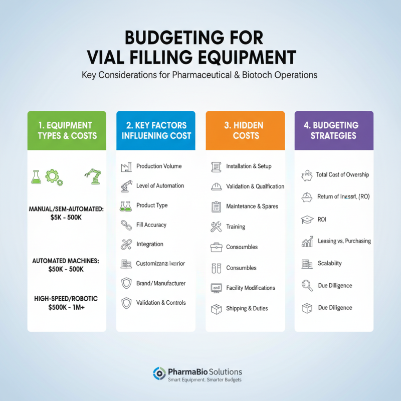 How to Choose the Best Vial Filling Equipment for Your Needs?