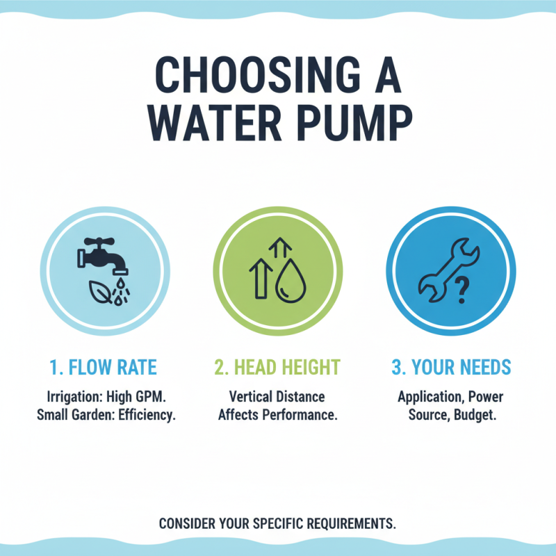 Top 10 Best Supplier Water Pump Options for Your Needs?