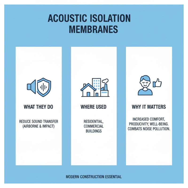 2026 Top Acoustic Isolation Membrane Trends What You Need to Know?