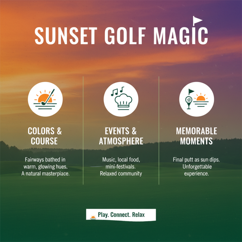 2026 Best Sunset Golf Course Experiences to Try this Year?
