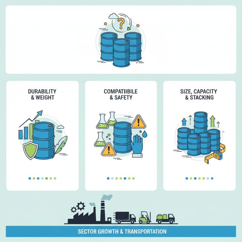 How to Choose the Right Poly Drums for Your Storage Needs?