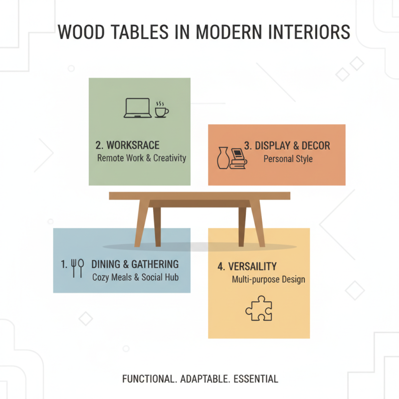 2026 Top Trends in Design Wood Table for Modern Interiors?