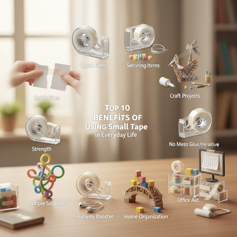 Top 10 Benefits of Using Small Tape in Everyday Life