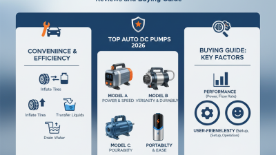 2026 Best Auto Dc Pump Reviews and Buying Guide?