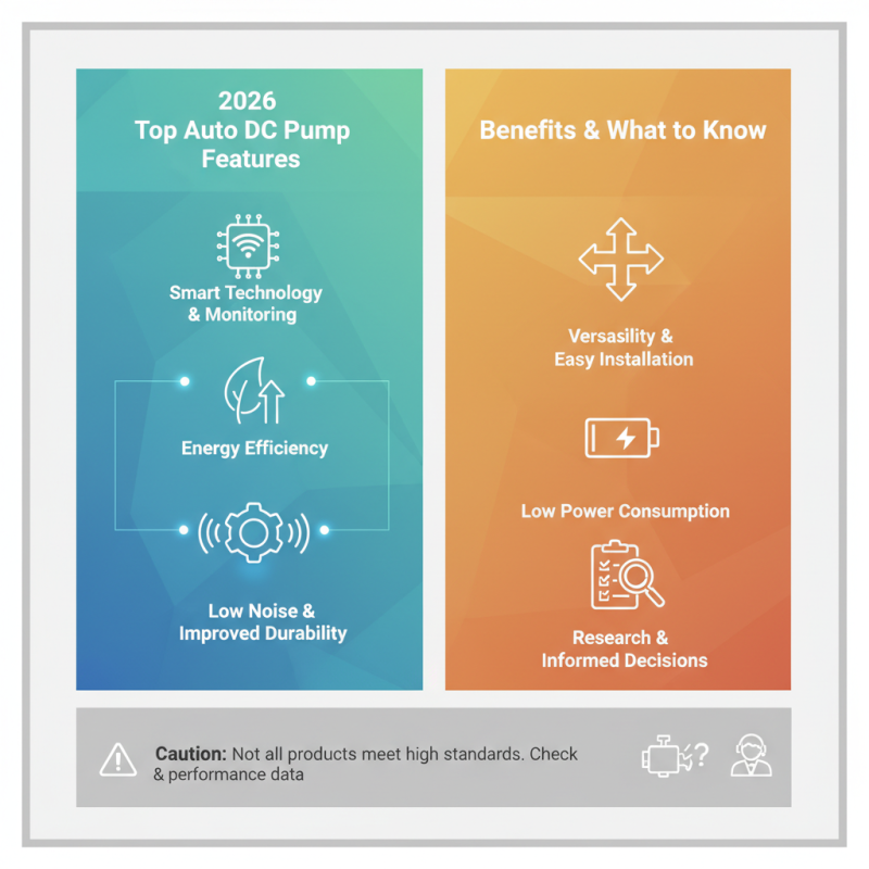 2026 Top Auto DC Pump Features and Benefits What to Know?