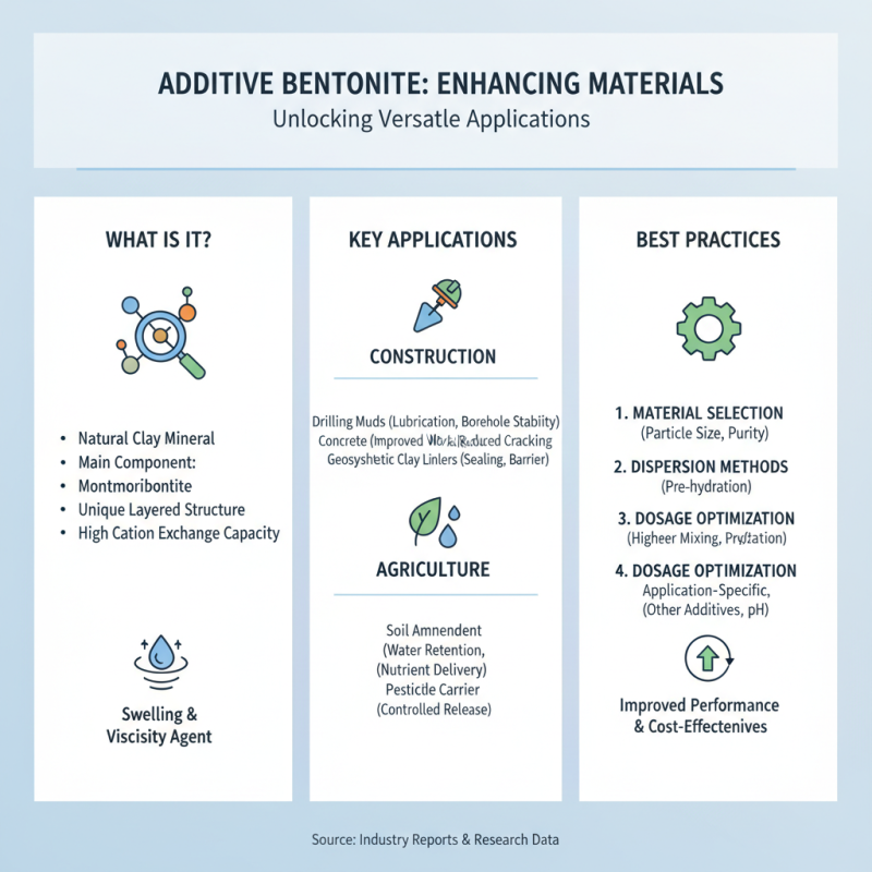 2026 How to Use Additive Bentonite for Effective Applications?