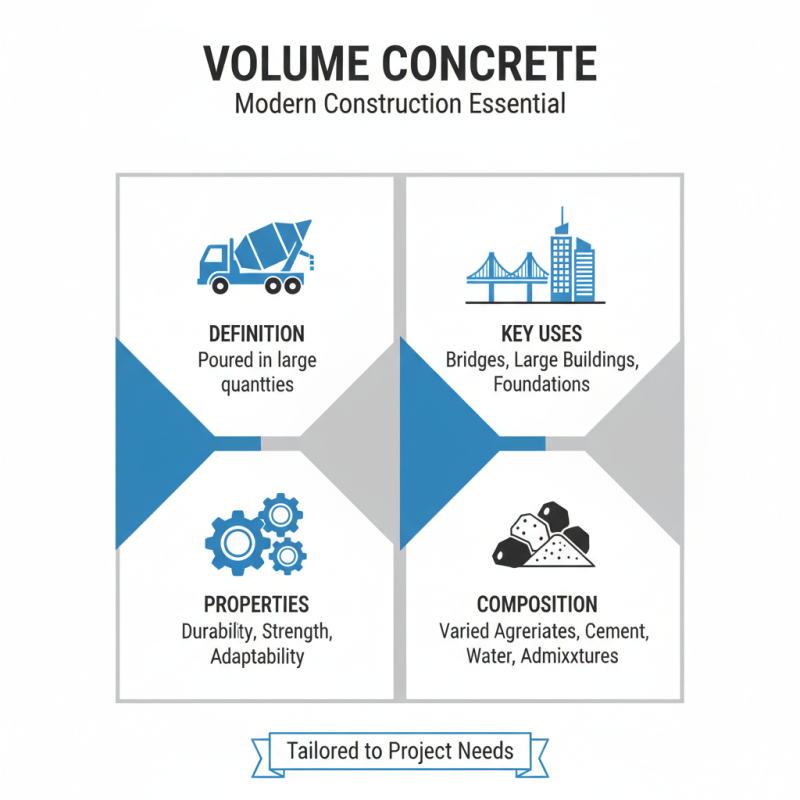 What Are the Benefits of Volume Concrete in Modern Construction?