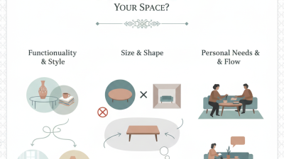 How to Choose the Perfect Living Room Table for Your Space?