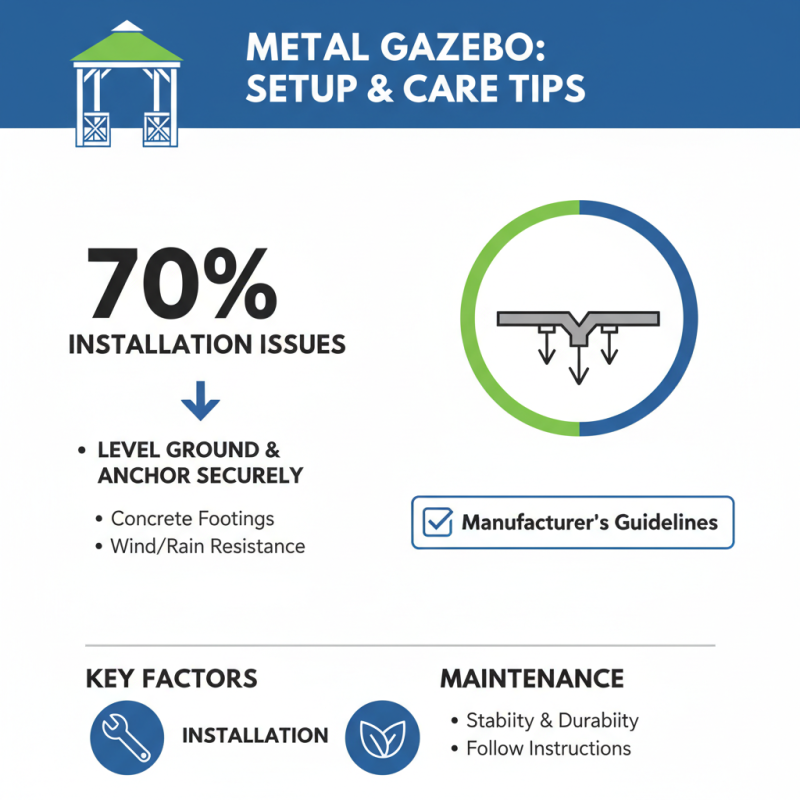 Top 5 Metal Gazebo Options for Your Backyard Garden?