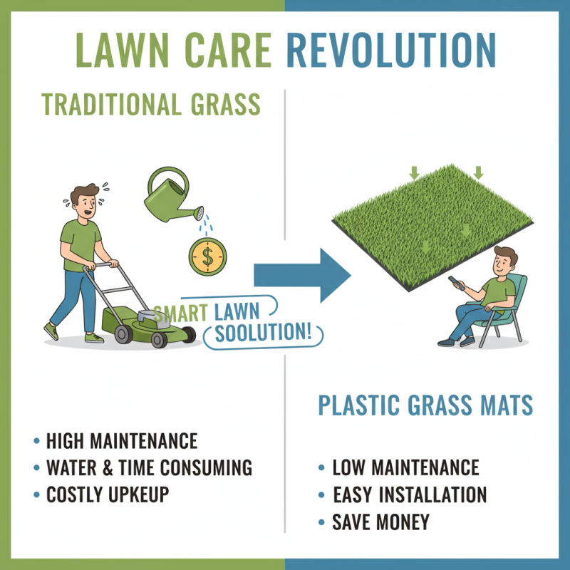 Why Choose Plastic Green Grass Mat for Your Lawn Needs?