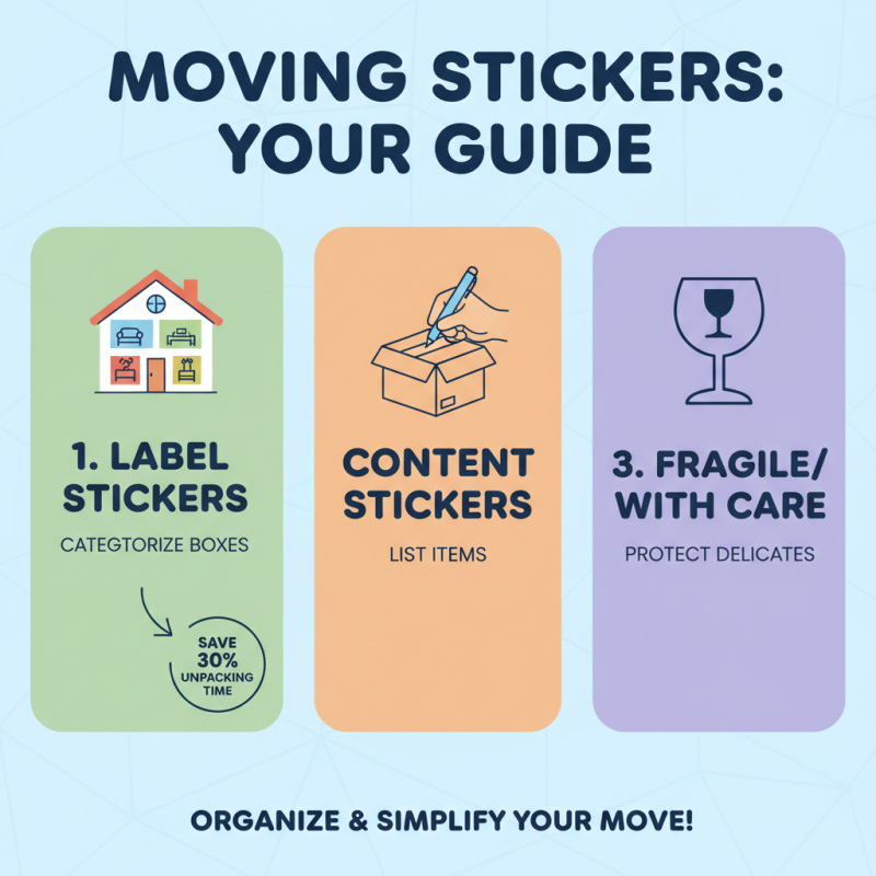 How to Choose the Best Moving Stickers for Boxes?