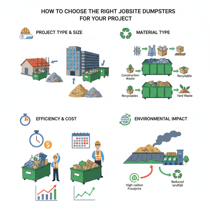 2026 How to Choose the Right Jobsite Dumpsters for Your Project?