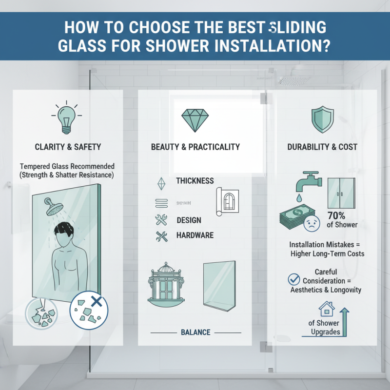 How to Choose the Best Sliding Glass For Shower Installation?
