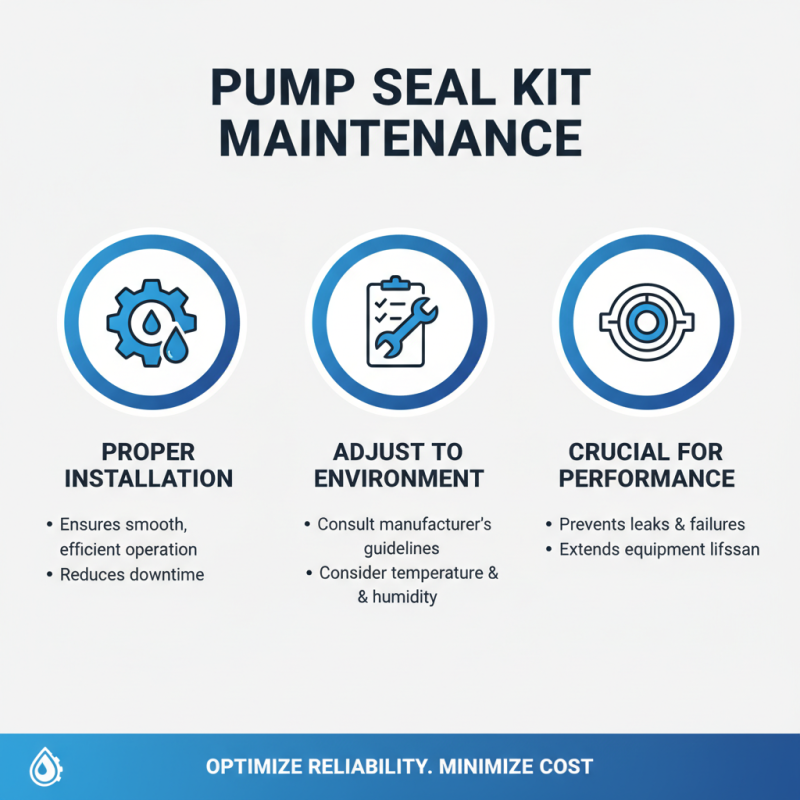 Why Are Pump Seal Kits Essential for Maintaining Equipment Performance?