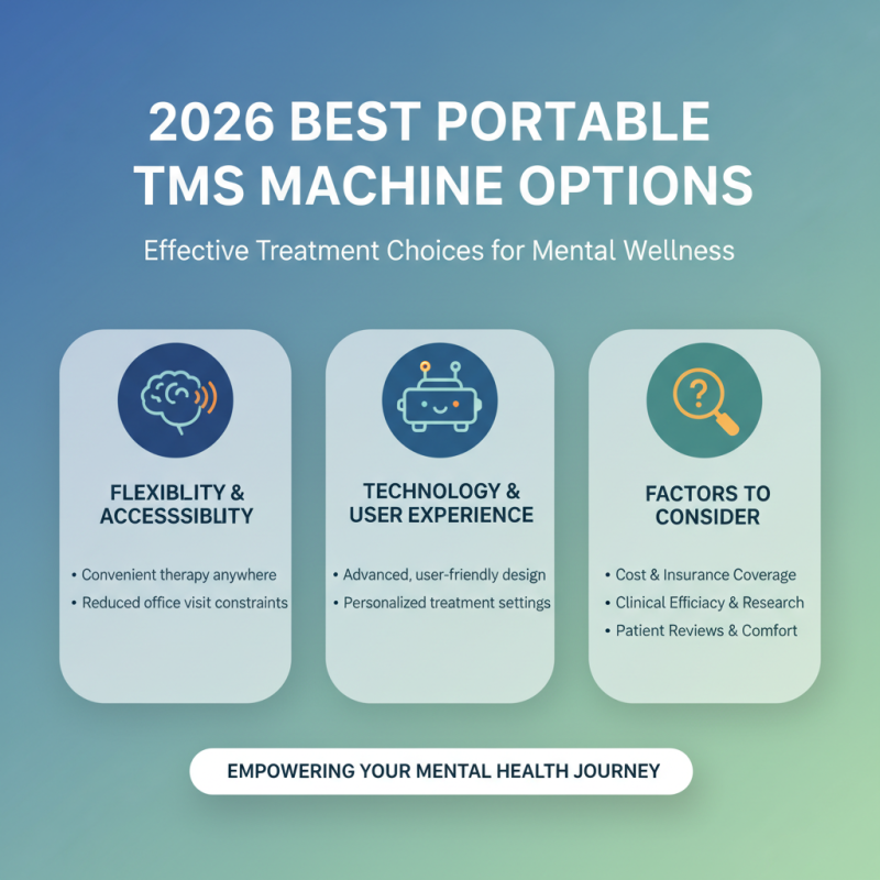 2026 Best Portable Tms Machine Options for Effective Treatment Choices?