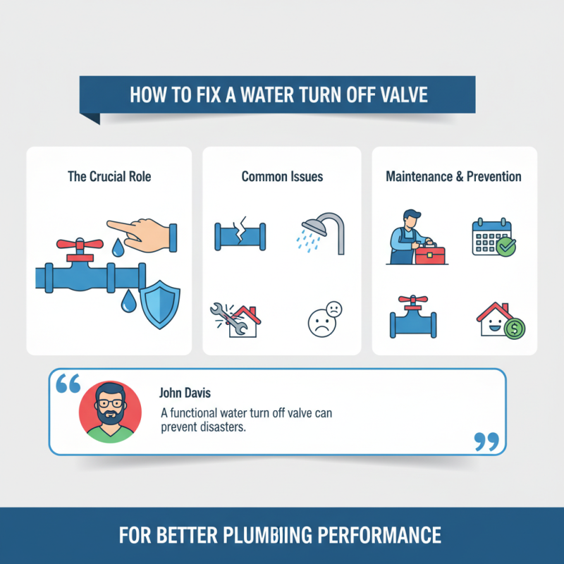 How to Fix a Water Turn Off Valve for Better Plumbing Performance?