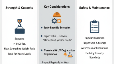 2026 Best Nylon Slings for Safety and Performance in Lifting Tasks?