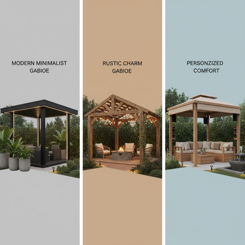 2026 Top Patio Gazebo Trends You Need to Know?