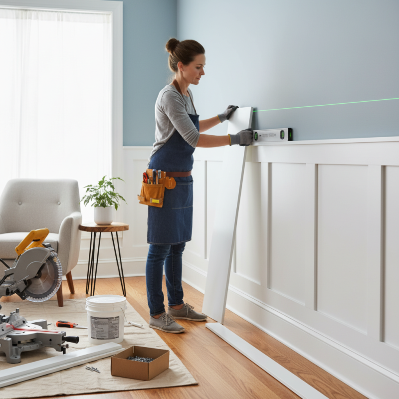 How to Install PVC Wainscoting for Your Home Decor?