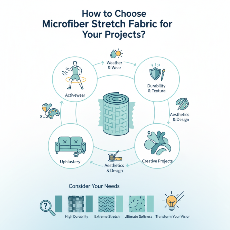 How to Choose Microfiber Stretch Fabric for Your Projects?