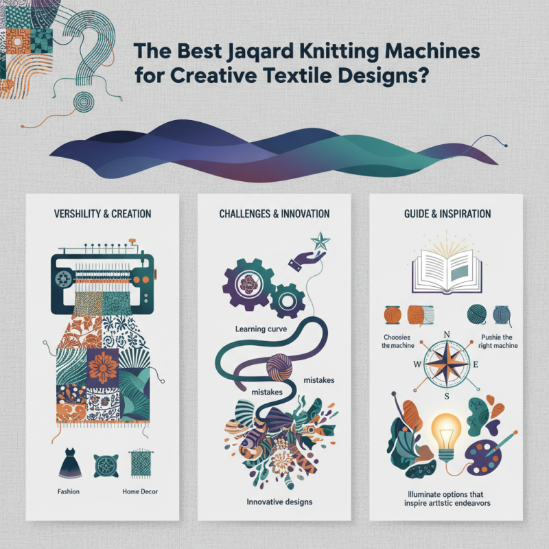 The Best Jacquard Knitting Machines for Creative Textile Designs?