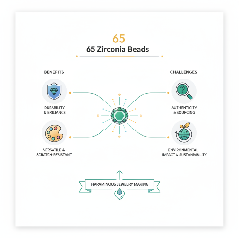 What Are the Benefits of 65 Zirconia Beads for Jewelry Making?