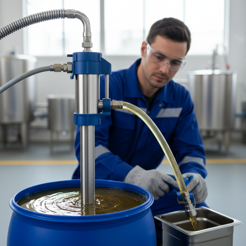 Why You Should Choose a Pneumatic Drum Pump for Your Fluid Handling Needs?