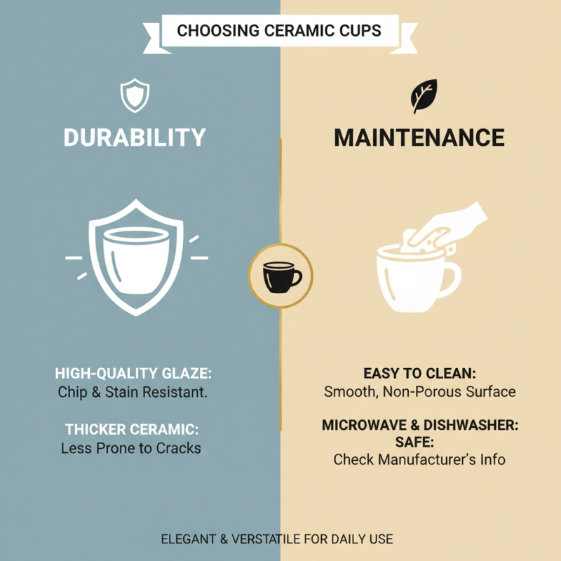 How to Choose the Perfect Ceramic Cup for Your Daily Use?