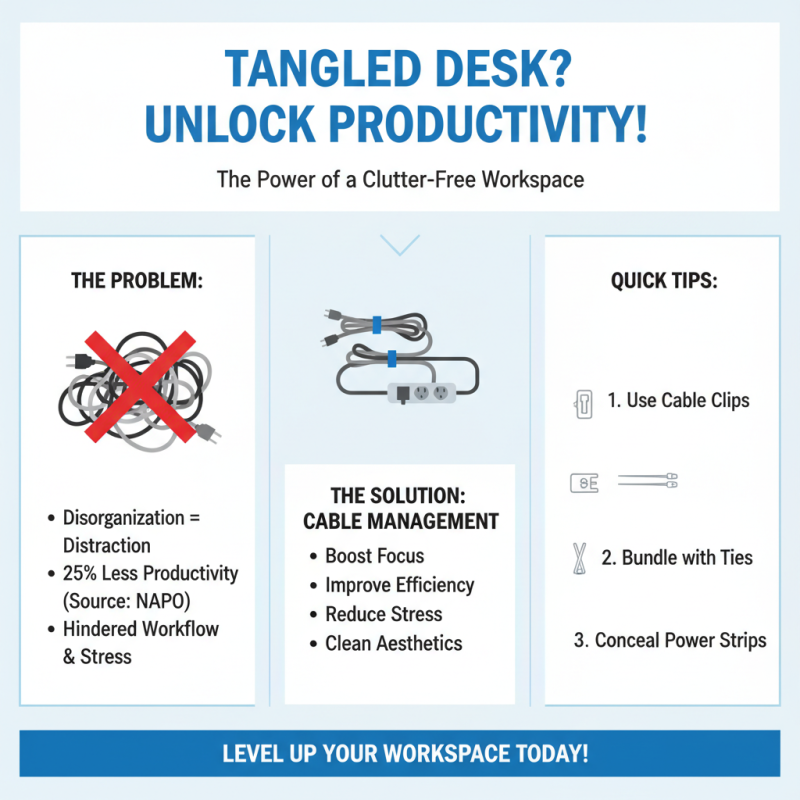 Top 10 Cable Management Tools You Need for a Tidy Workspace?