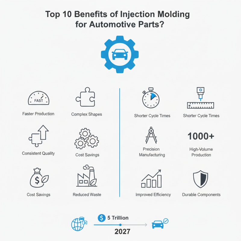 Top 10 Benefits of Injection Molding for Automotive Parts?